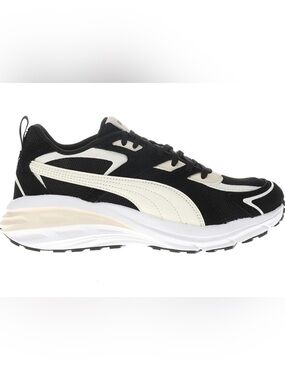 Women’s Puma Hypnotic LS Black/White Low-Top Sneakers Size 8.5